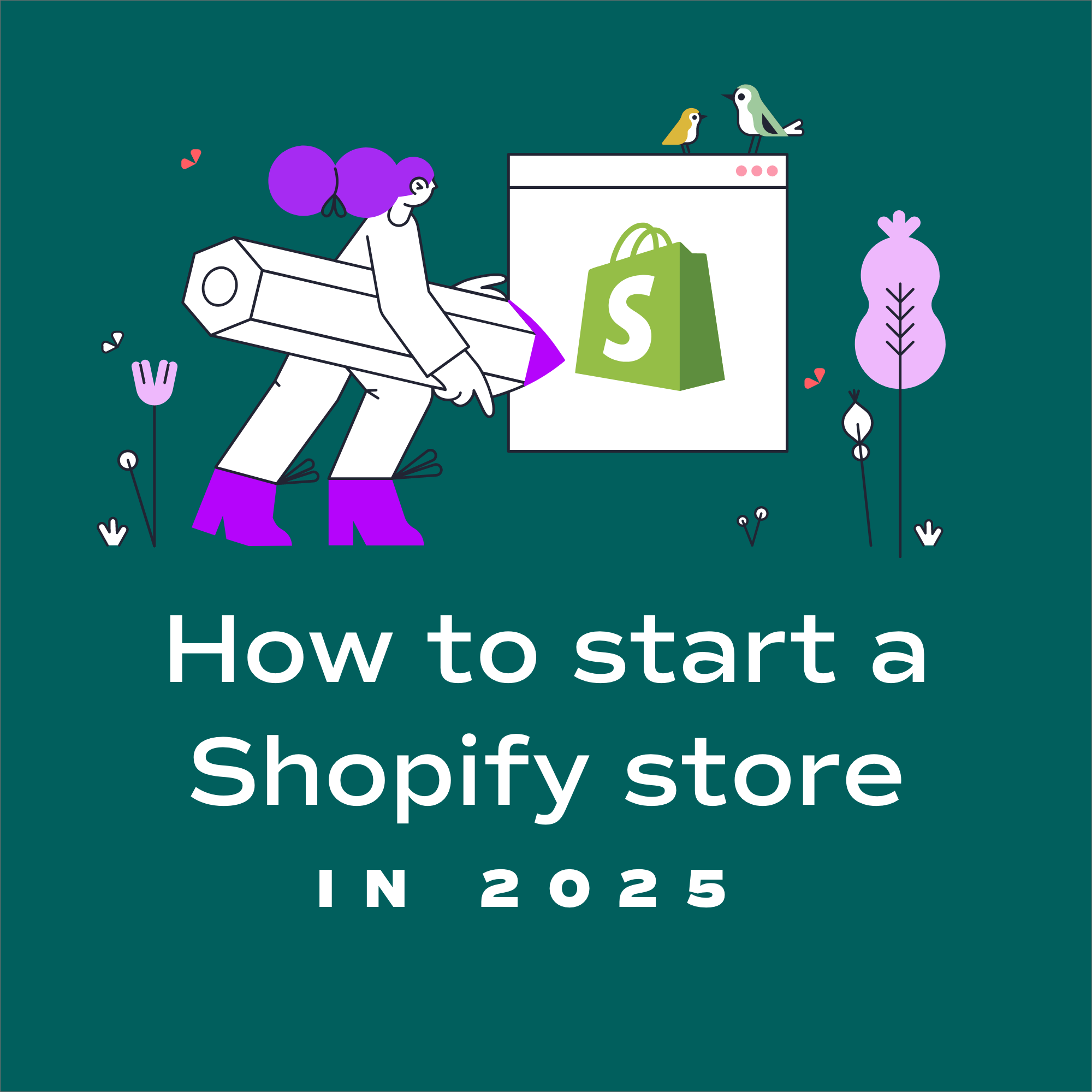 How to start a Shopify store in 2025 – Launch Party by Shelley Easter