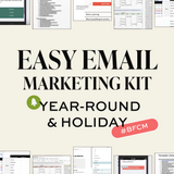 Easy Email Marketing Kit: Automations, Campaign and Holiday Templates