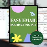 Easy Email Marketing Kit: Automations, Campaign and Holiday Templates