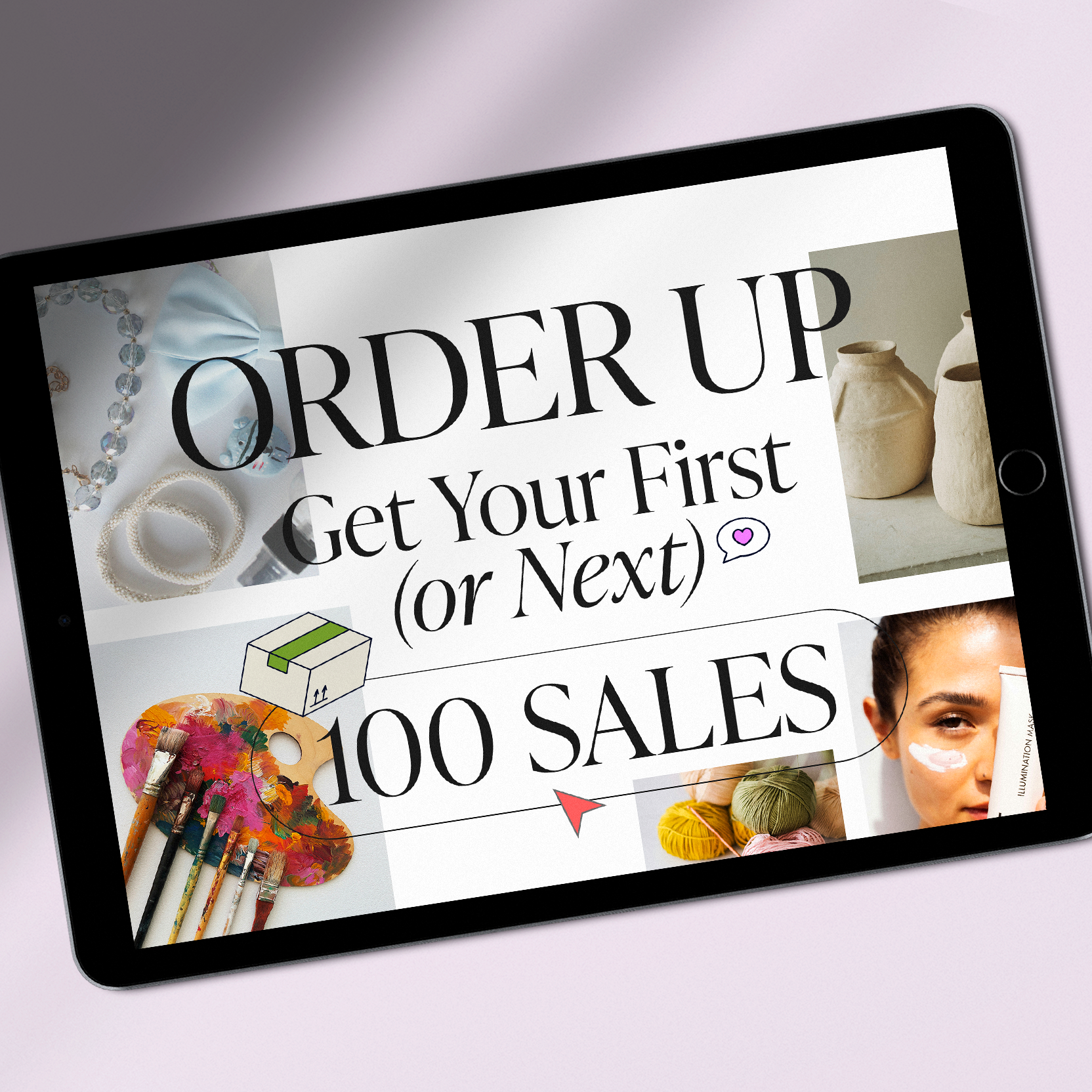order up! get your first (or next) 100 sales